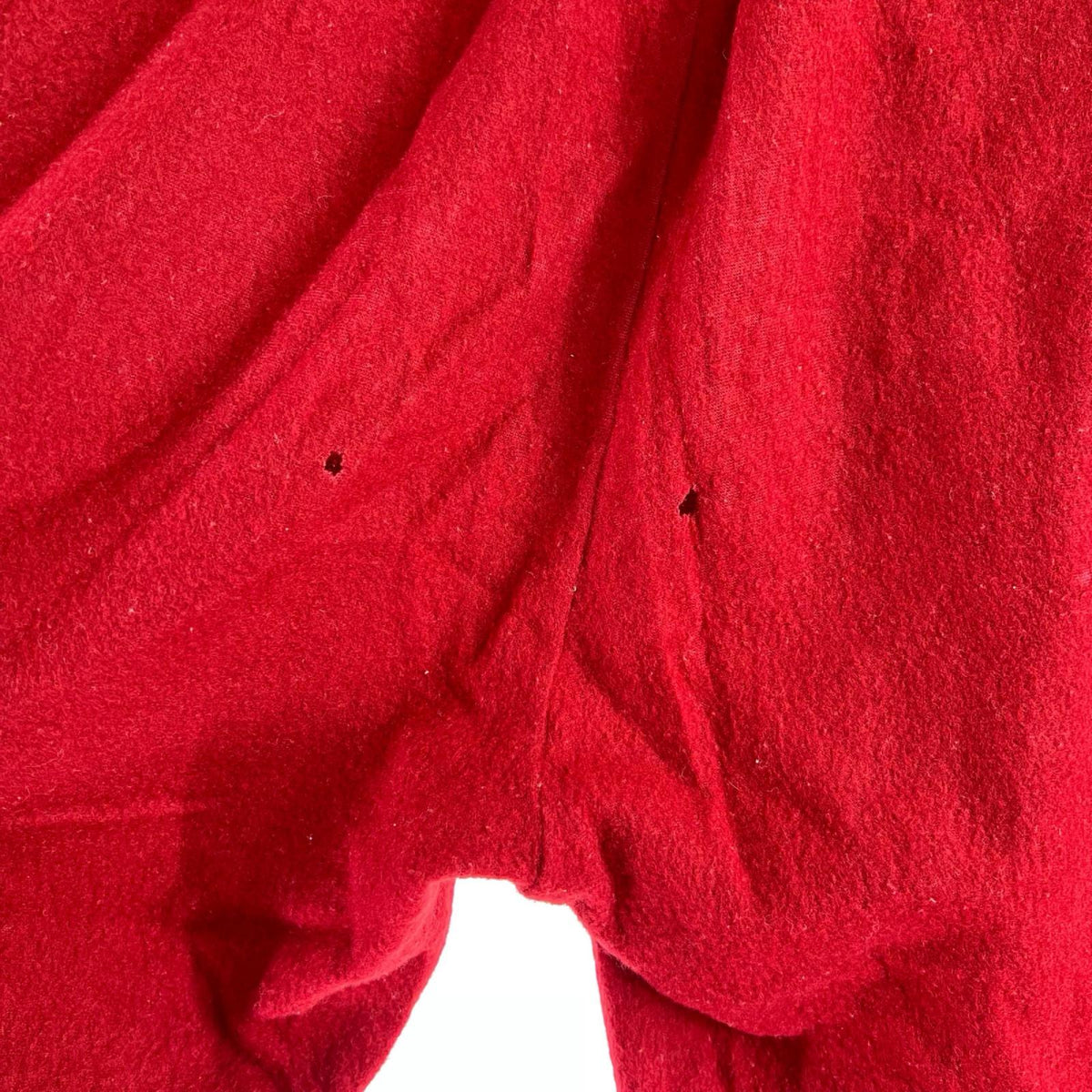 パンツ ｳｰﾙﾊﾟﾝﾂ RED L レッド