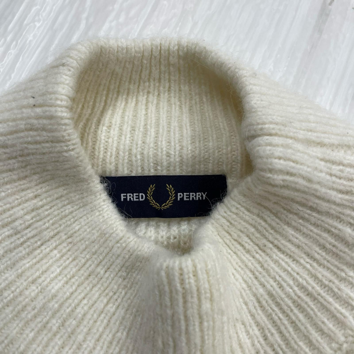 ニット Pique Knit Jumper WHT M ホワイト