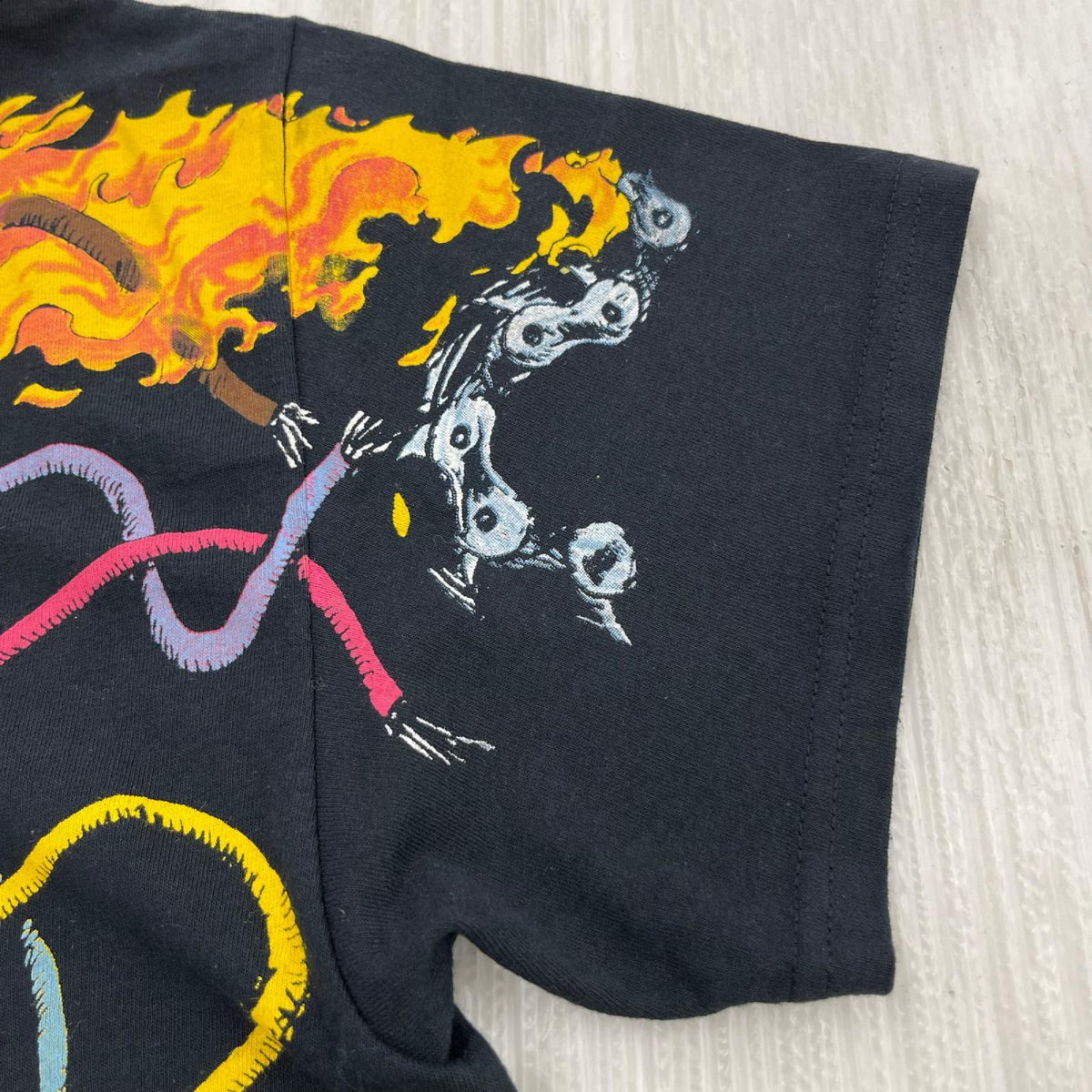 半袖Ｔシャツ LIQUID BLUE ｳﾙｳﾞｧﾘﾝ (L) L ブラック