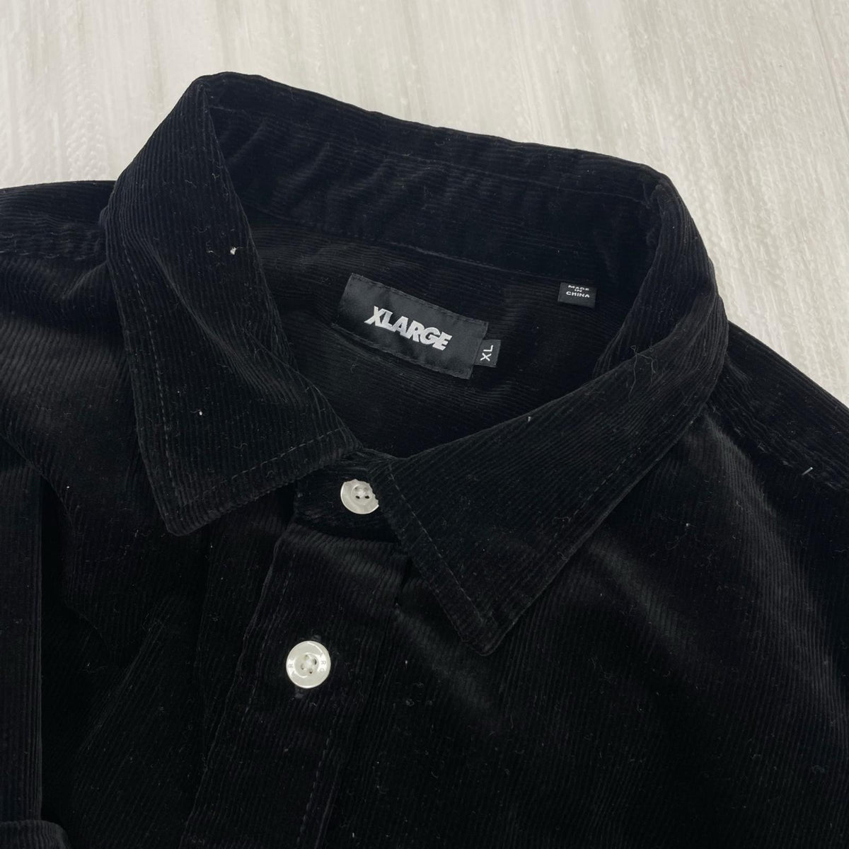 長袖シャツ ｺｰﾃﾞｭﾛｲｼｬﾂ　黒　XL ブラック