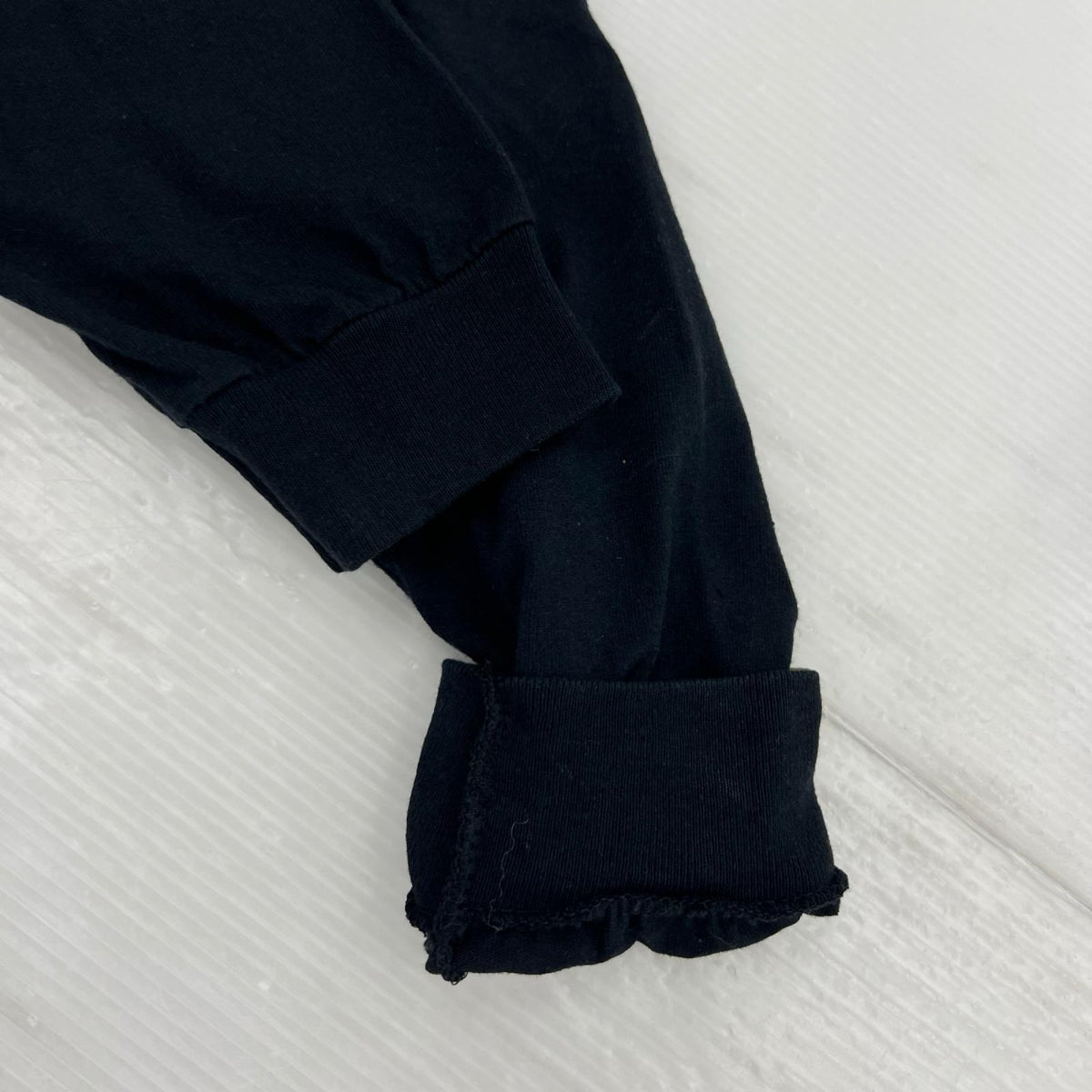 長袖Ｔシャツ ｳｻｷﾞ 黒 (L) L ブラック