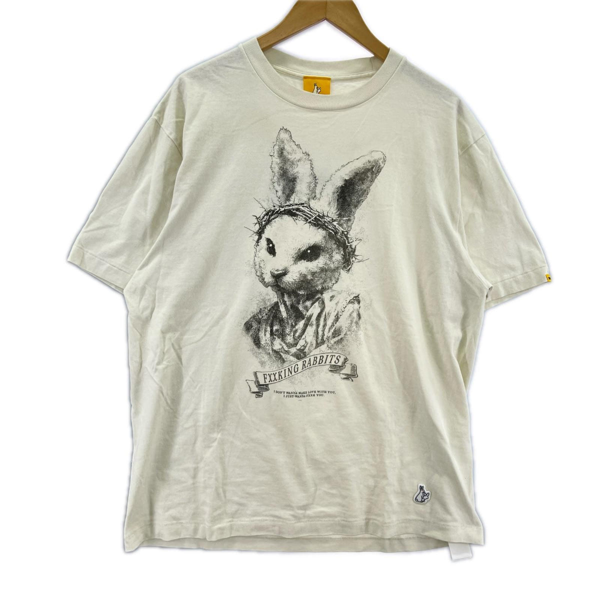 半袖Ｔシャツ ｳｻｷﾞ 白 (L) L ホワイト