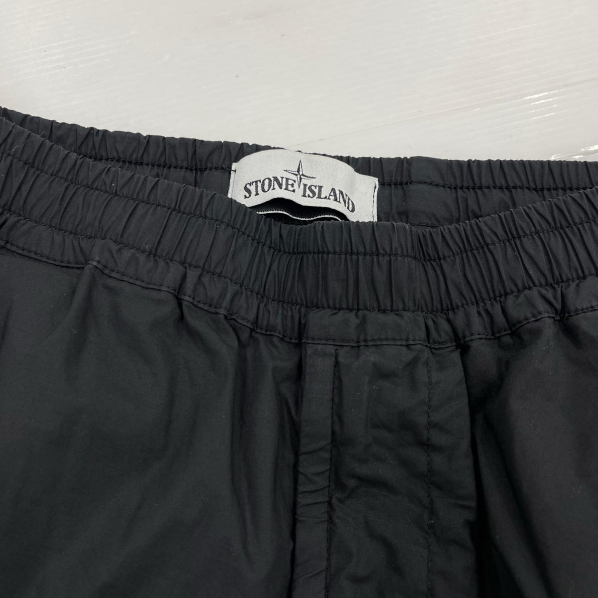 パンツ ガーメントダイコットンストレッチシャーリングテーパードカーゴパンツ 29 ブラック