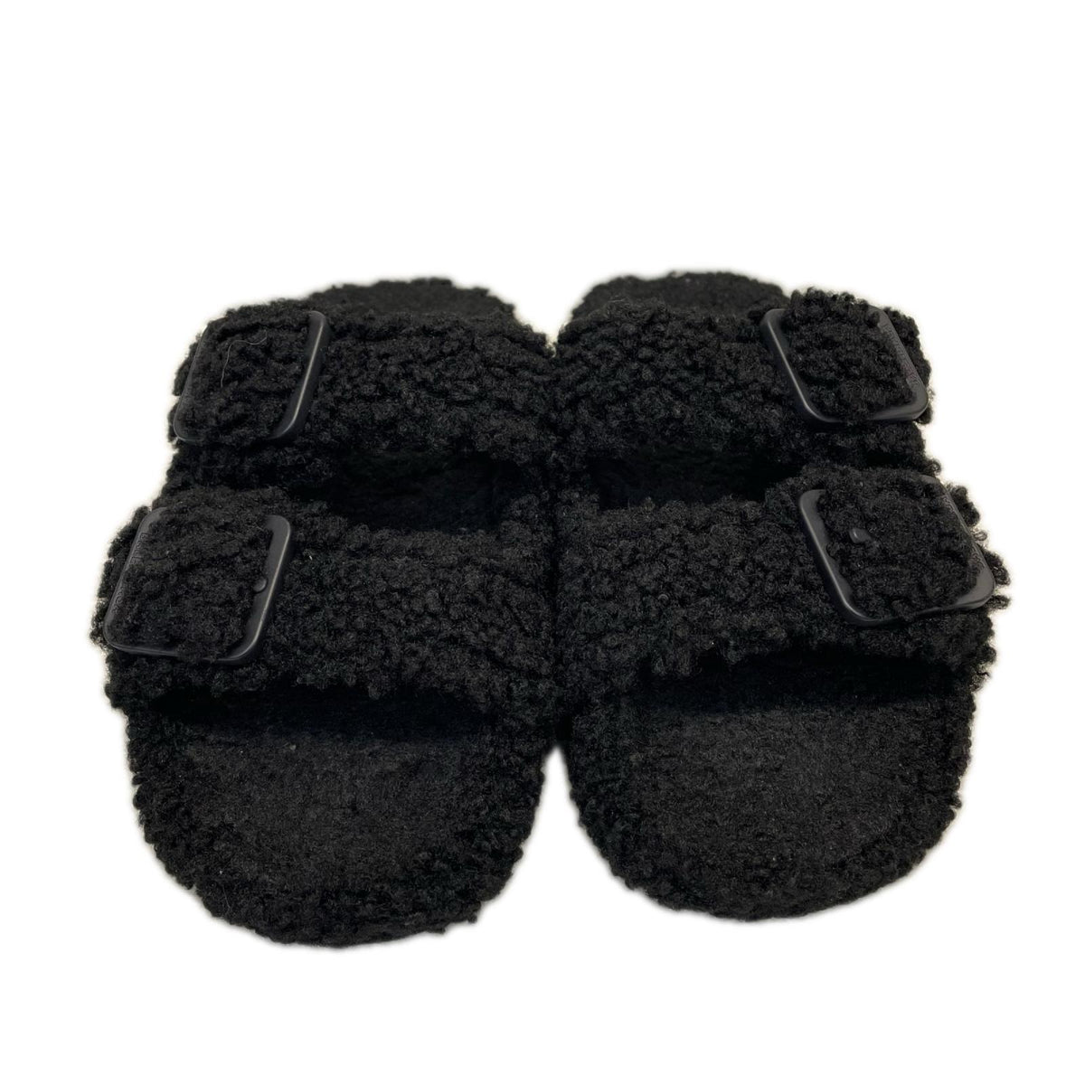 BALENCIAGA Furry オープンミュール　サンダル 25cm (US7 UK6 1/2 EU40)