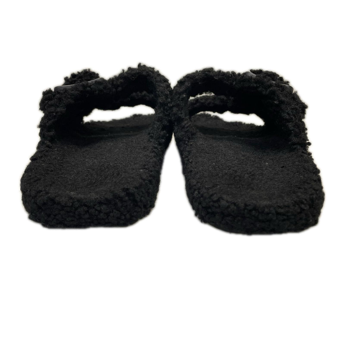 BALENCIAGA Furry オープンミュール　サンダル 25cm (US7 UK6 1/2 EU40)