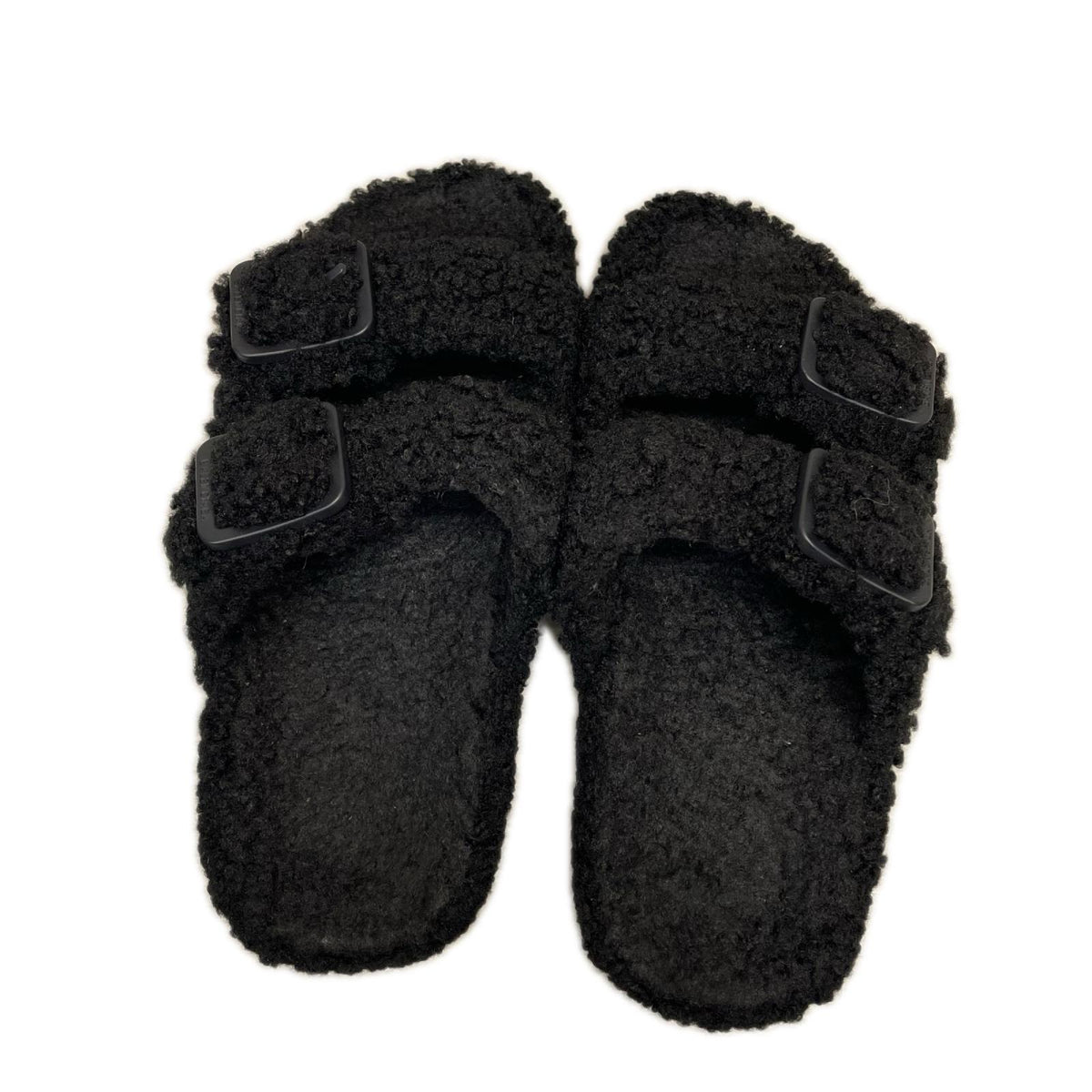 BALENCIAGA Furry オープンミュール　サンダル 25cm (US7 UK6 1/2 EU40)