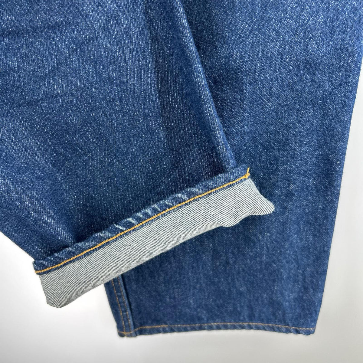 デニムパンツ USA製 505 ｵﾚﾝｼﾞﾀﾌﾞ ｲﾝﾃﾞｨｺﾞ (W35) 36 ネイビー