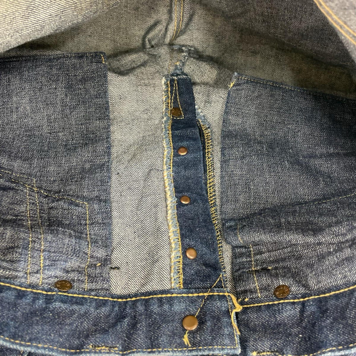 デニムパンツ LOT1003XX ｽﾄﾚｰﾄ ｲﾝﾃﾞｨｺﾞ (W31) 31 ネイビー