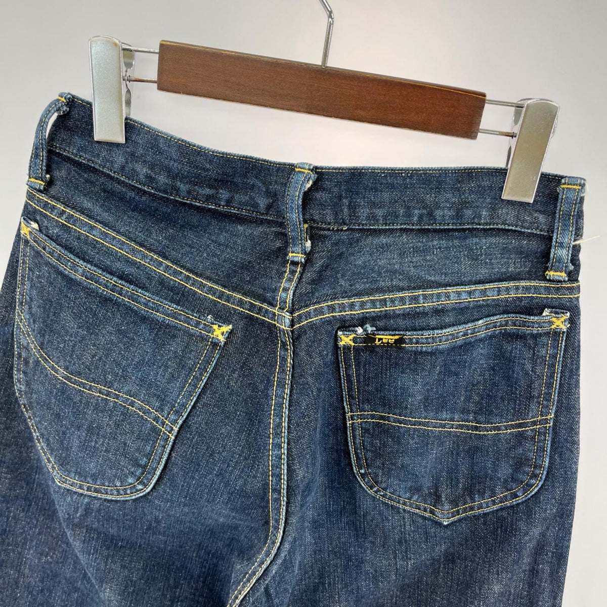 デニムパンツ 復刻ﾓﾃﾞﾙ ｲﾝﾃﾞｨｺﾞ ﾎﾞﾀﾝﾌﾗｲ (W29) 28 ブルー