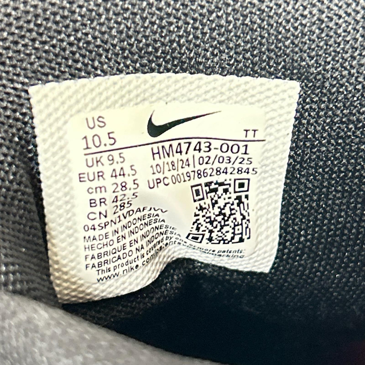 スニーカー ×Levi's AirMax95 OG "DenimB BLK 28.5cm 28.5cm (US10 1/2 UK10 EU47) ブラック