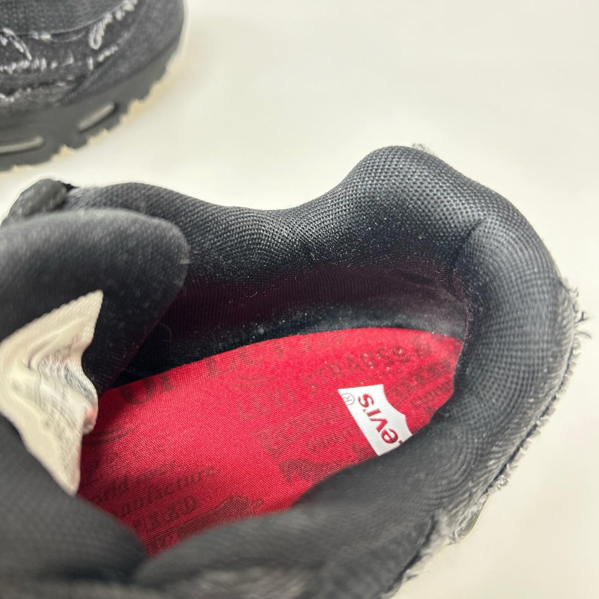 スニーカー ×Levi's AirMax95 OG "DenimB BLK 28.5cm 28.5cm (US10 1/2 UK10 EU47) ブラック