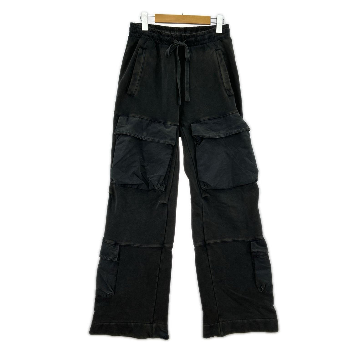 パンツ entire studios UTILITY CARGO SWEAT PANTS S ブラック