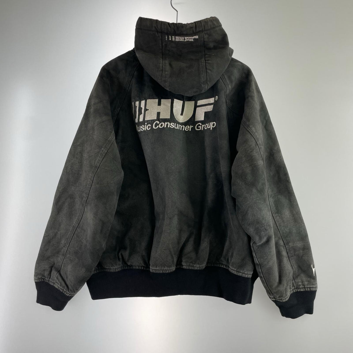ジャケット ダックパーカー M 黒 M ブラック