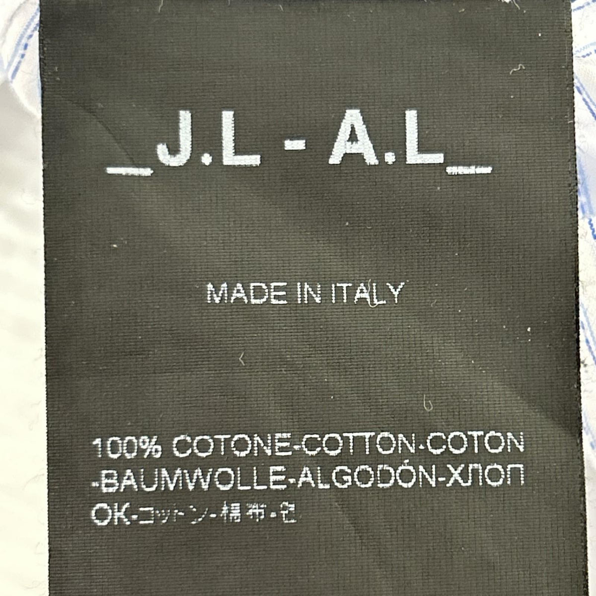 長袖シャツ J.L-A.L quantshirt ｽﾄﾗｲﾌﾟ (M) M