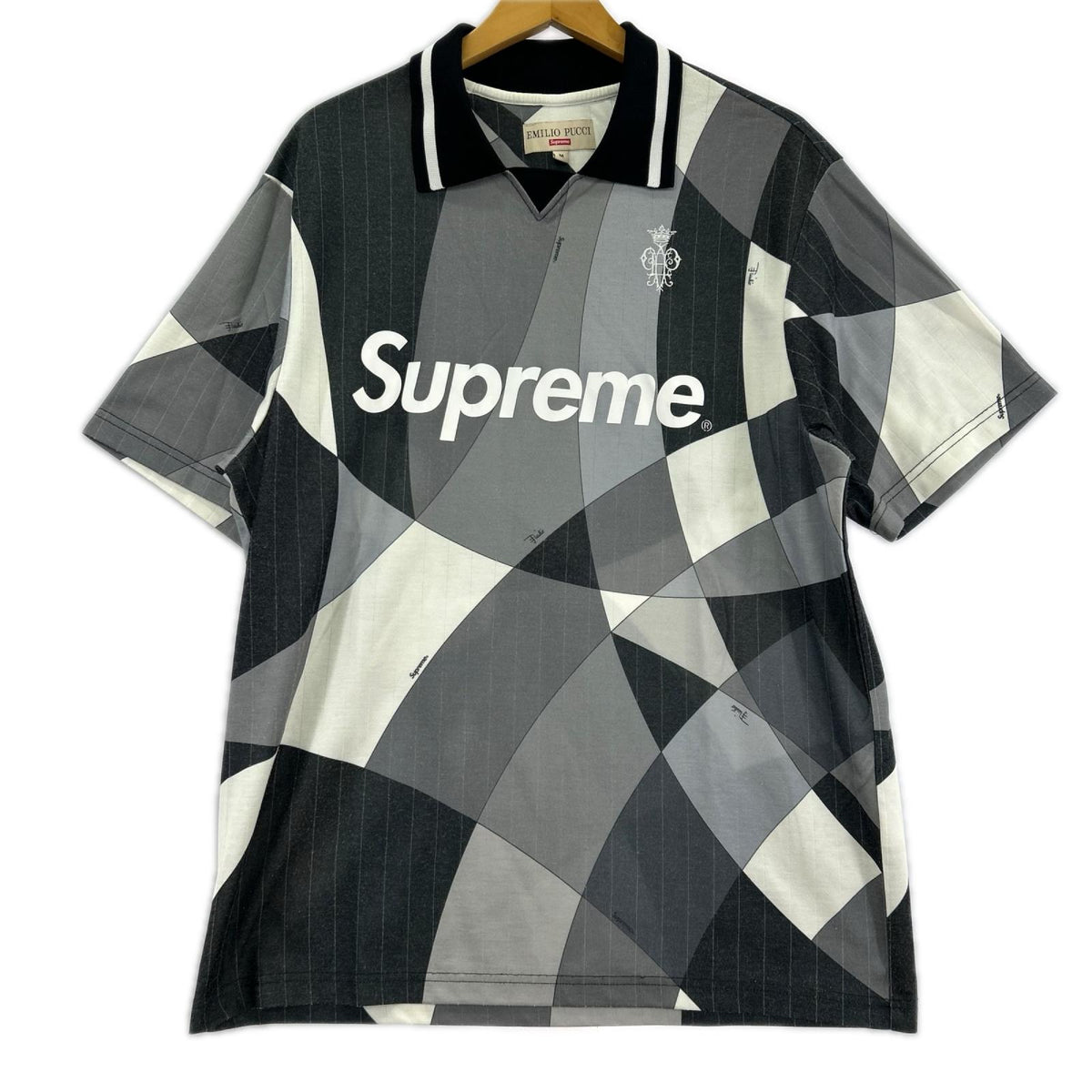 半袖Ｔシャツ Supreme×Emilio Pucci Soccer Jersey ｸﾞﾚｰ (M) M グレー