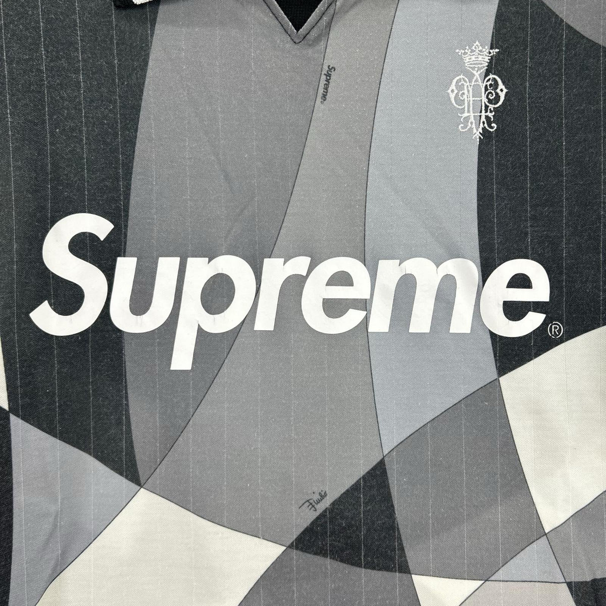 半袖Ｔシャツ Supreme×Emilio Pucci Soccer Jersey ｸﾞﾚｰ (M) M グレー