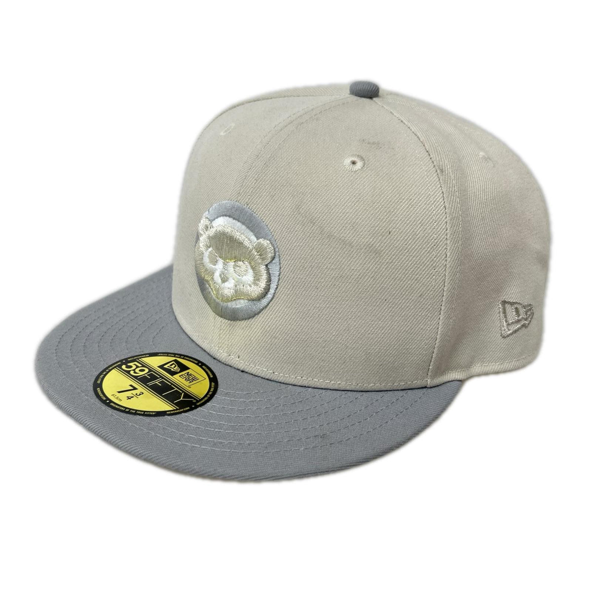 キャップ 59fifty Chicago Cubs ﾍﾞｰｼﾞｭ ｸﾞﾚｰ