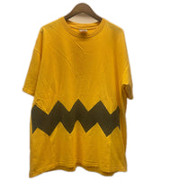 半袖Ｔシャツ 90s Balzout ﾁｬｰﾘﾌﾞﾗｳﾝﾊﾟﾛTee ONITAﾀｸﾞ LL イエロー