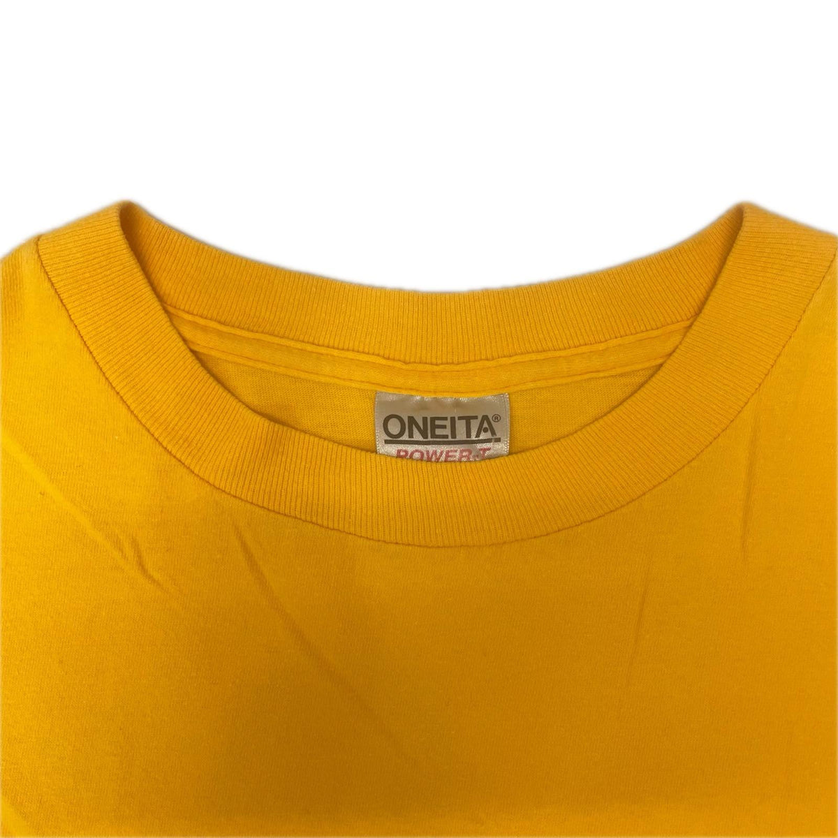 半袖Ｔシャツ 90s Balzout ﾁｬｰﾘﾌﾞﾗｳﾝﾊﾟﾛTee ONITAﾀｸﾞ LL イエロー