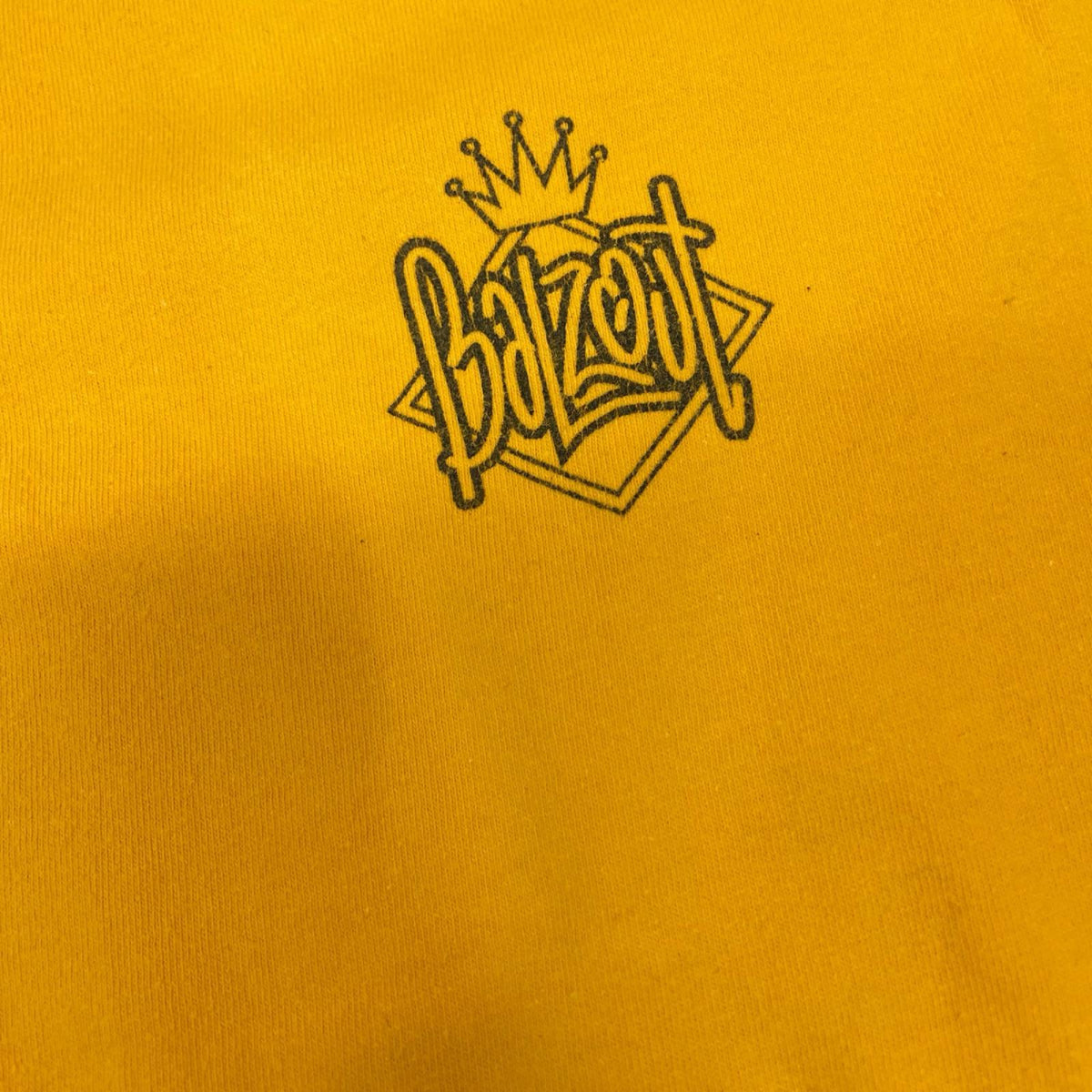 半袖Ｔシャツ 90s Balzout ﾁｬｰﾘﾌﾞﾗｳﾝﾊﾟﾛTee ONITAﾀｸﾞ LL イエロー