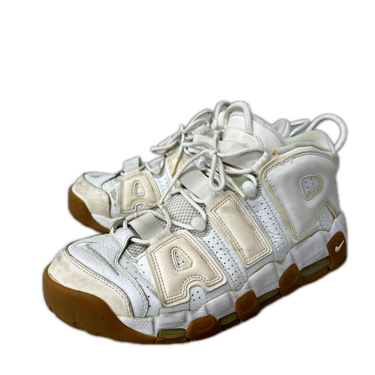 スニーカー AIR MORE UPTEMPO WHITE GUM  28.5cm 28.5cm (US10 1/2 UK10 EU47) ホワイト