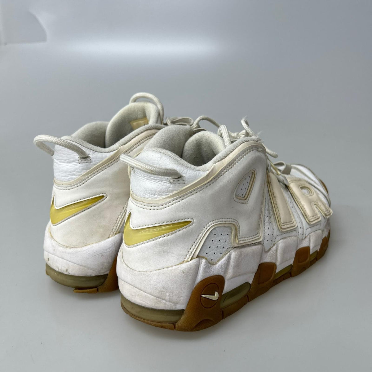 スニーカー AIR MORE UPTEMPO WHITE GUM  28.5cm 28.5cm (US10 1/2 UK10 EU47) ホワイト