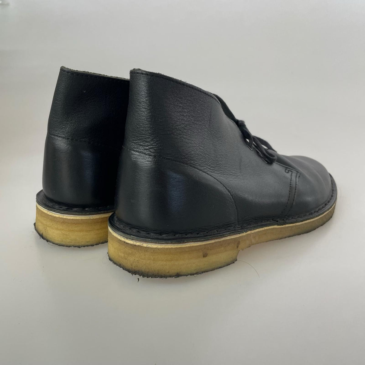 ブーツ Clarks ﾃﾞｻﾞｰﾄﾌﾞｰﾂ 黒 (25.5) ブラック