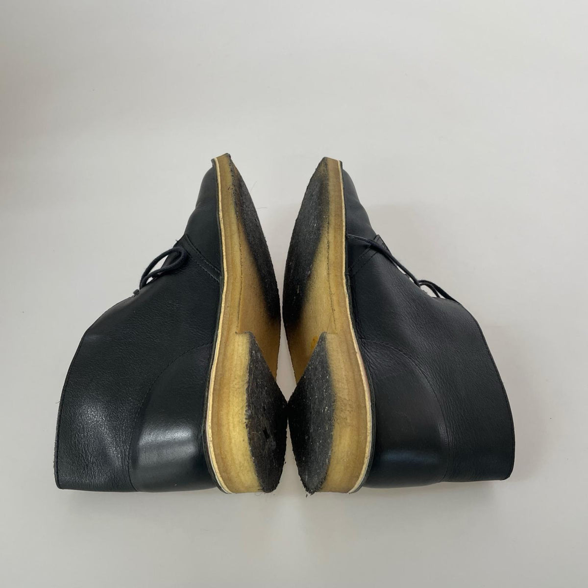ブーツ Clarks ﾃﾞｻﾞｰﾄﾌﾞｰﾂ 黒 (25.5) ブラック