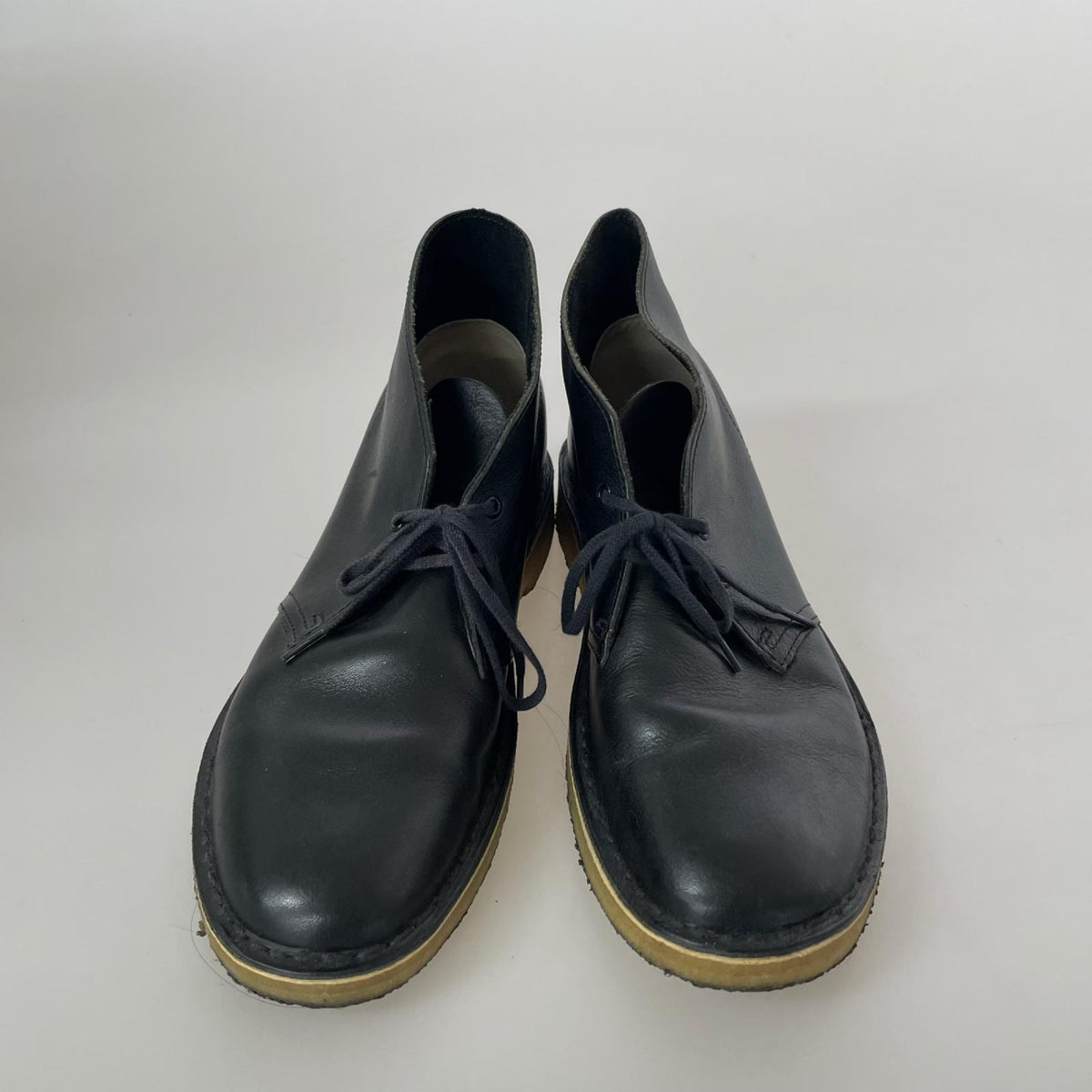 ブーツ Clarks ﾃﾞｻﾞｰﾄﾌﾞｰﾂ 黒 (25.5) ブラック