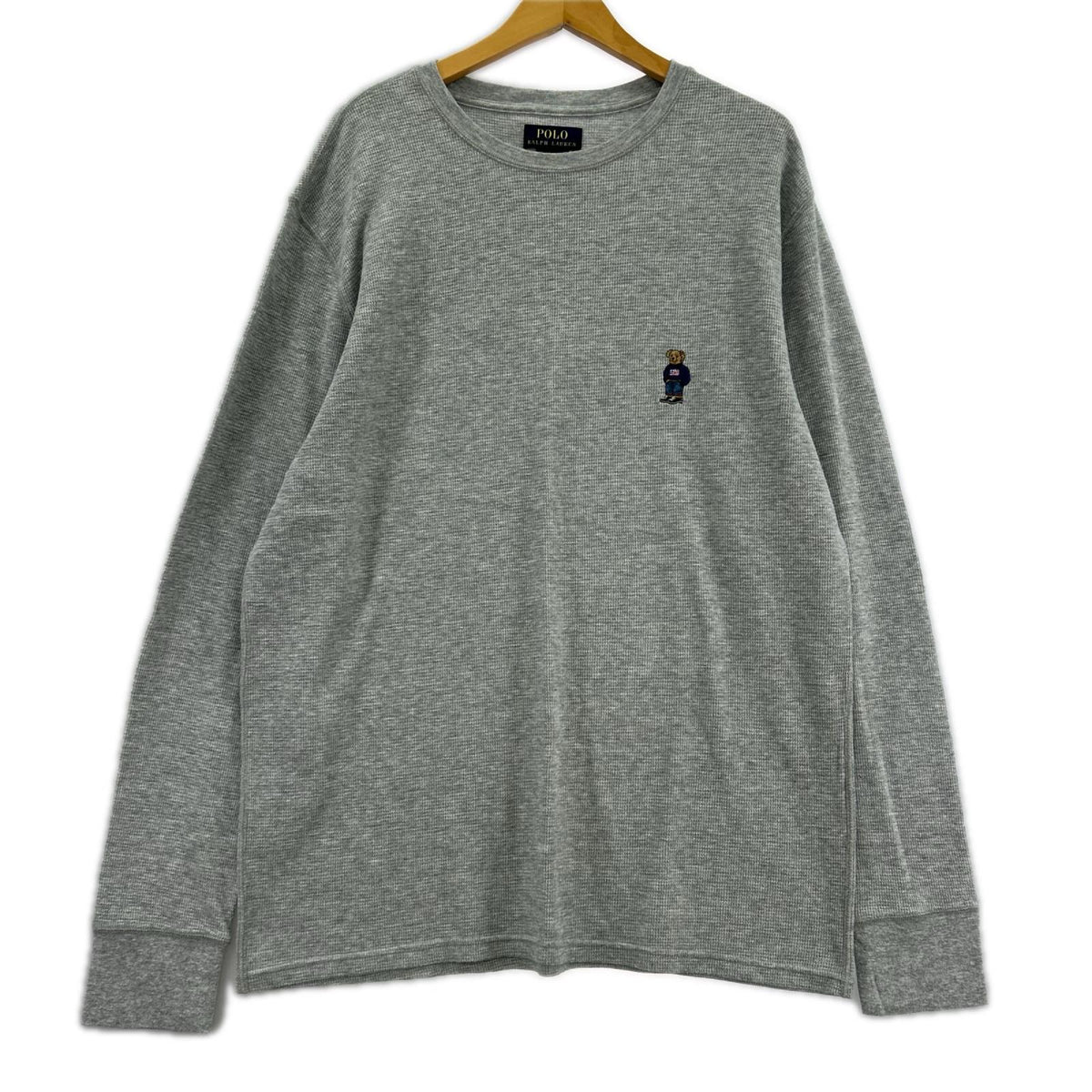 長袖Ｔシャツ ﾎﾟﾛﾍﾞｱ ｻｰﾏﾙ ｸﾞﾚｰ (XL) グレー
