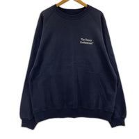 スウェット 21SS x Stylistshibutsu ｸﾙｰﾈｯｸ 紺 (XXL)