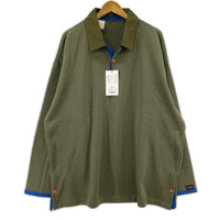 スウェット 19AW ｽｳｪｯﾄﾎﾟﾛｼｬﾂ ｶｰｷ (44) 44 カーキ