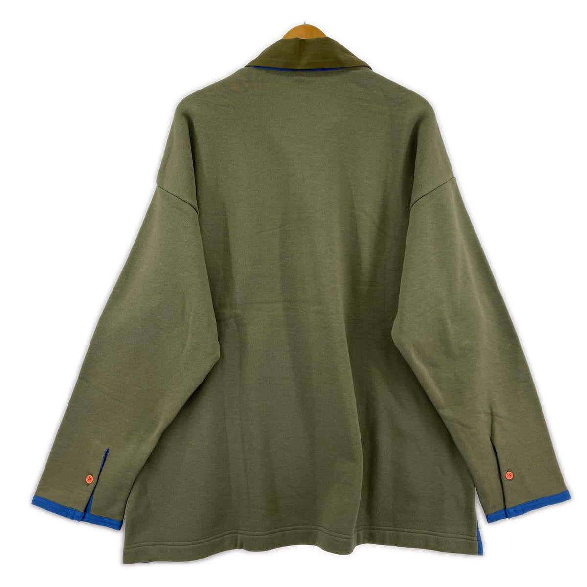 スウェット 19AW ｽｳｪｯﾄﾎﾟﾛｼｬﾂ ｶｰｷ (44) 44 カーキ