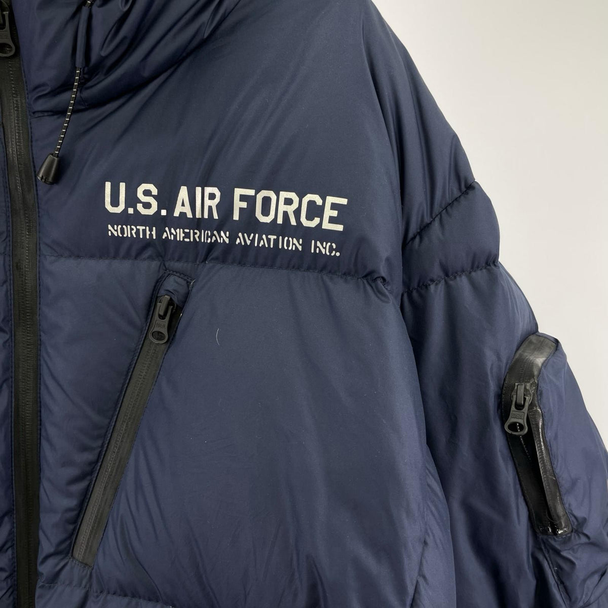 ダウンジャケット Armed Forces Manufacturer ﾈｲﾋﾞｰ 3L 3L ネイビー
