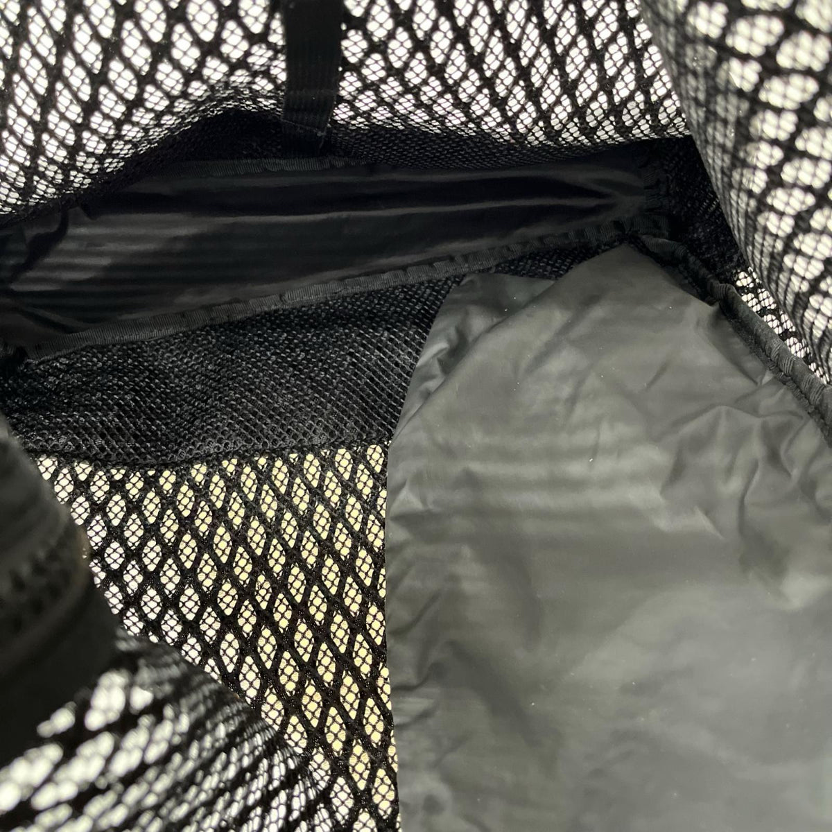 ショルダーバッグ Double Face Mesh Shoulder Bag ブラック