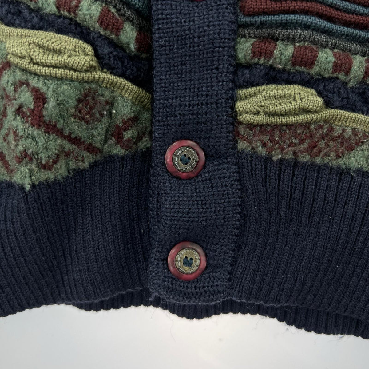 カーディガン JET MEN 3D KNIT 紺