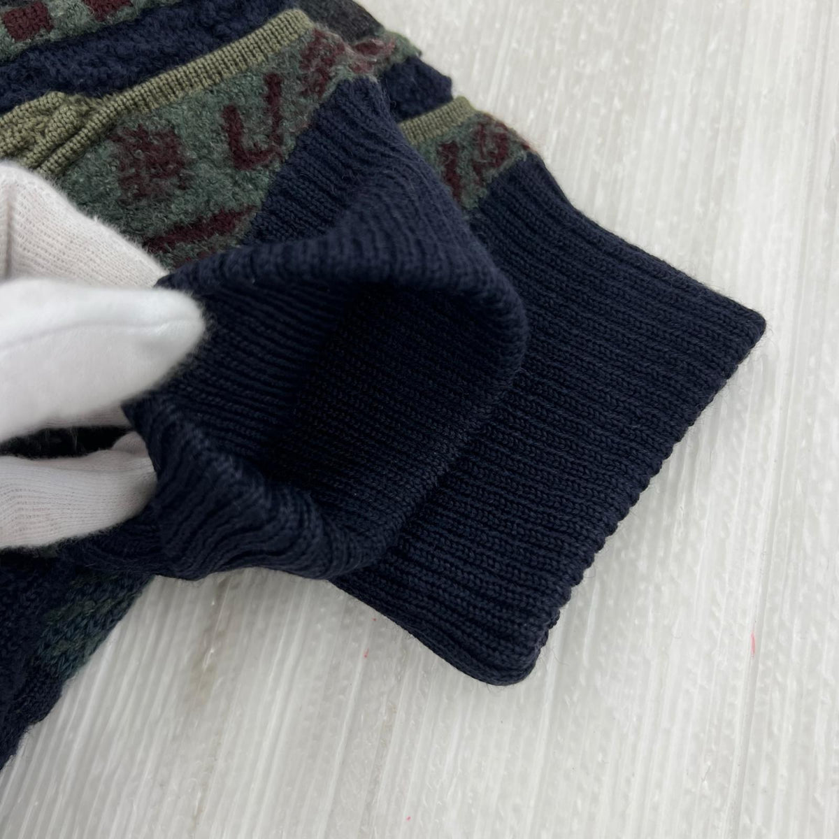 カーディガン JET MEN 3D KNIT 紺
