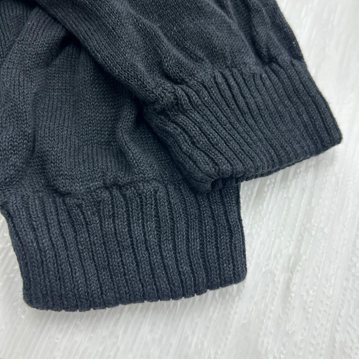 カーディガン 26SS/LACED KNIT CARDIGAN/1/ﾌﾞﾗｯｸ 2 ブラック