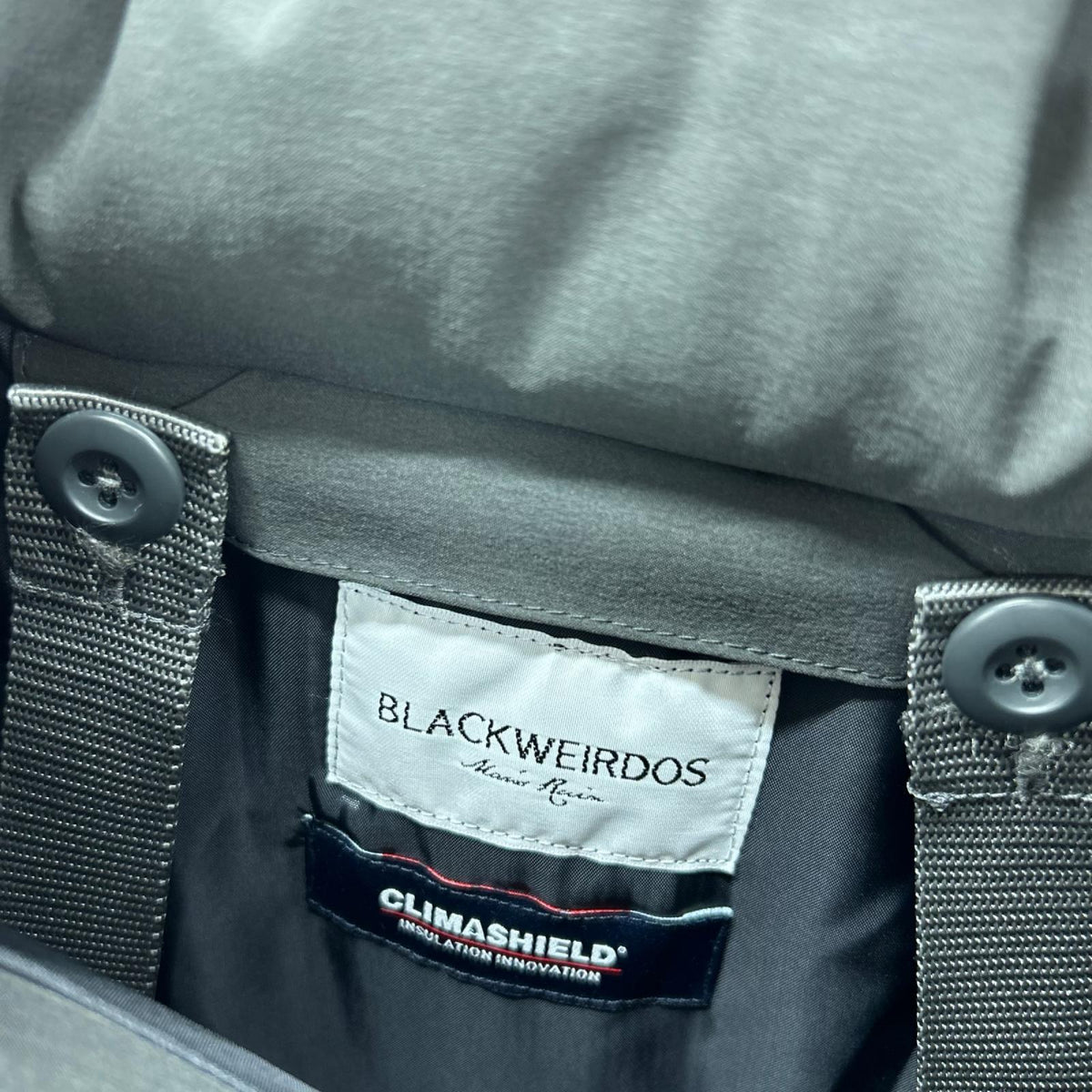 ジャケット blackweirdos/中綿/黒 M ブラック