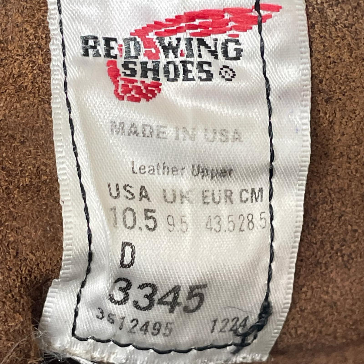 ブーツ RED WING 3345 Blacksmith 28.5cm (US10 1/2 UK10 EU47) ブラック