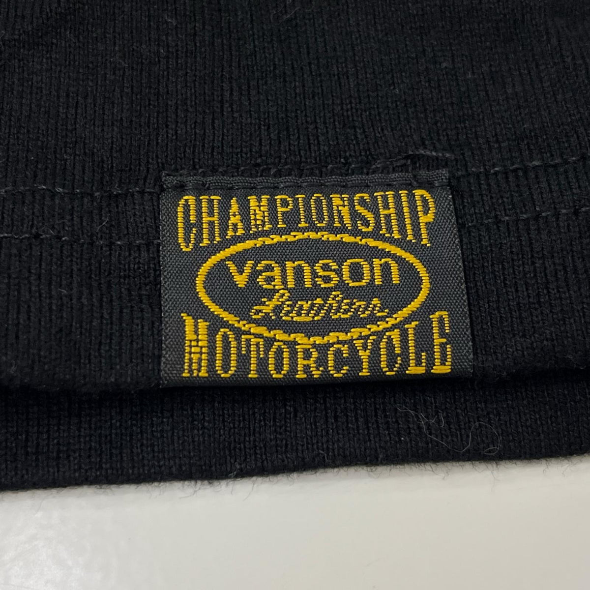 半袖Ｔシャツ VANSON ﾄﾑとｼﾞｪﾘｰ 刺繍Tee L ﾌﾞﾗｯｸ L ブラック