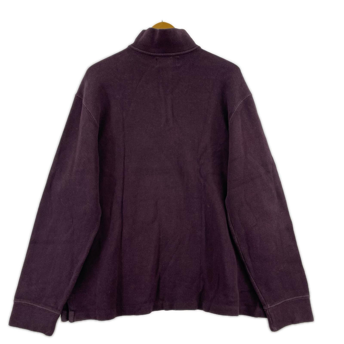 ニット POLO RALPH LAUREN ｼﾞｯﾌﾟｱｯﾌﾟﾆｯﾄ L ﾊﾟｰﾌﾟﾙ L パープル