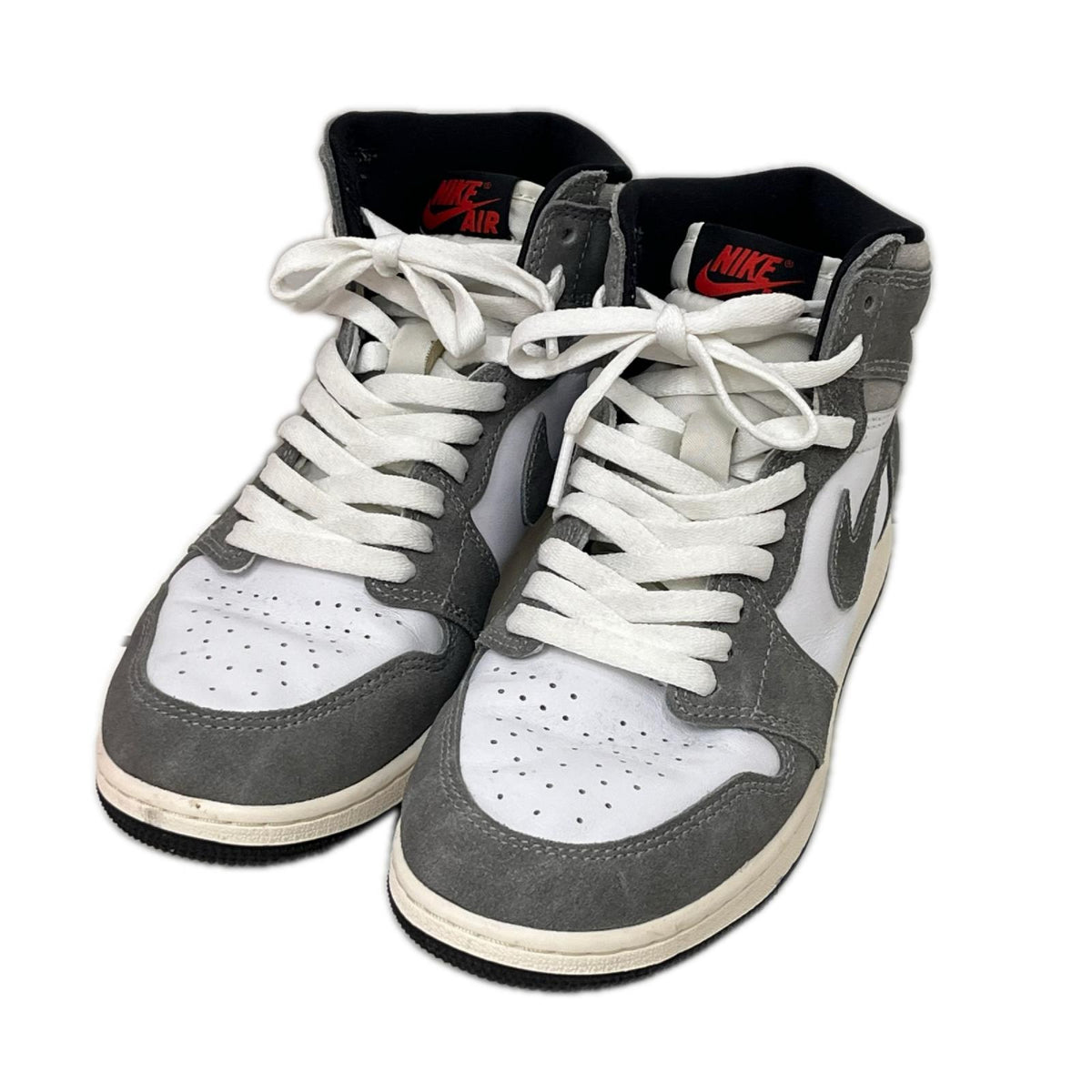 スニーカー NIKE Air Jordan 1 Retro High OG GS Black and Smoke Grey 24.5㎝ 24.5cm (US6 1/2 UK6 EU39)