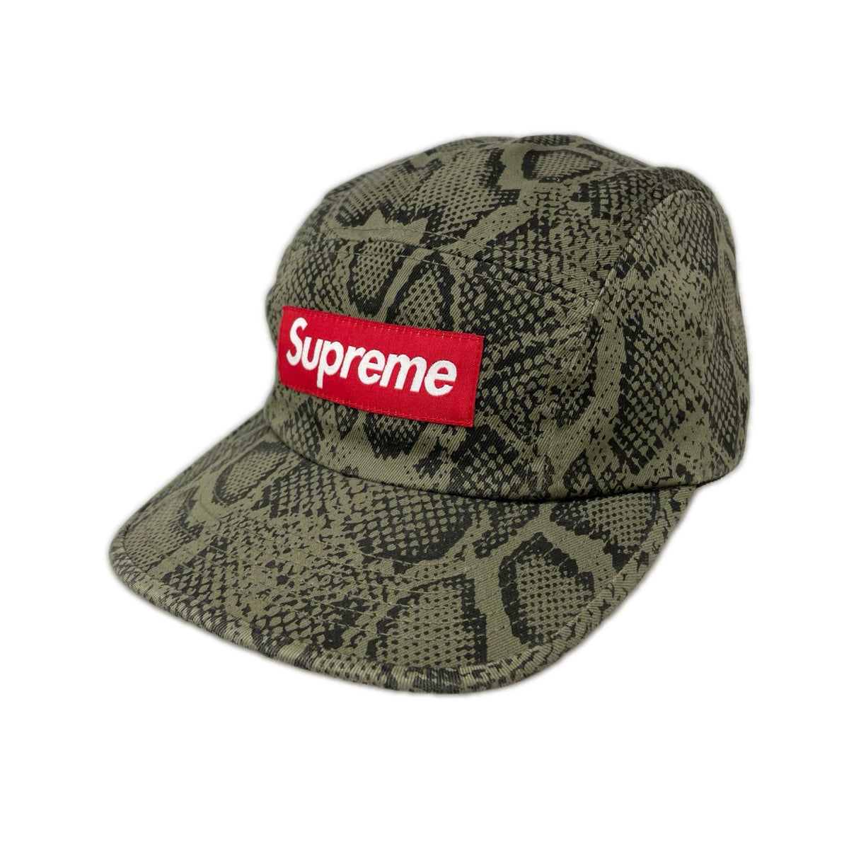 キャップ Washed chino twill camp cap カーキ
