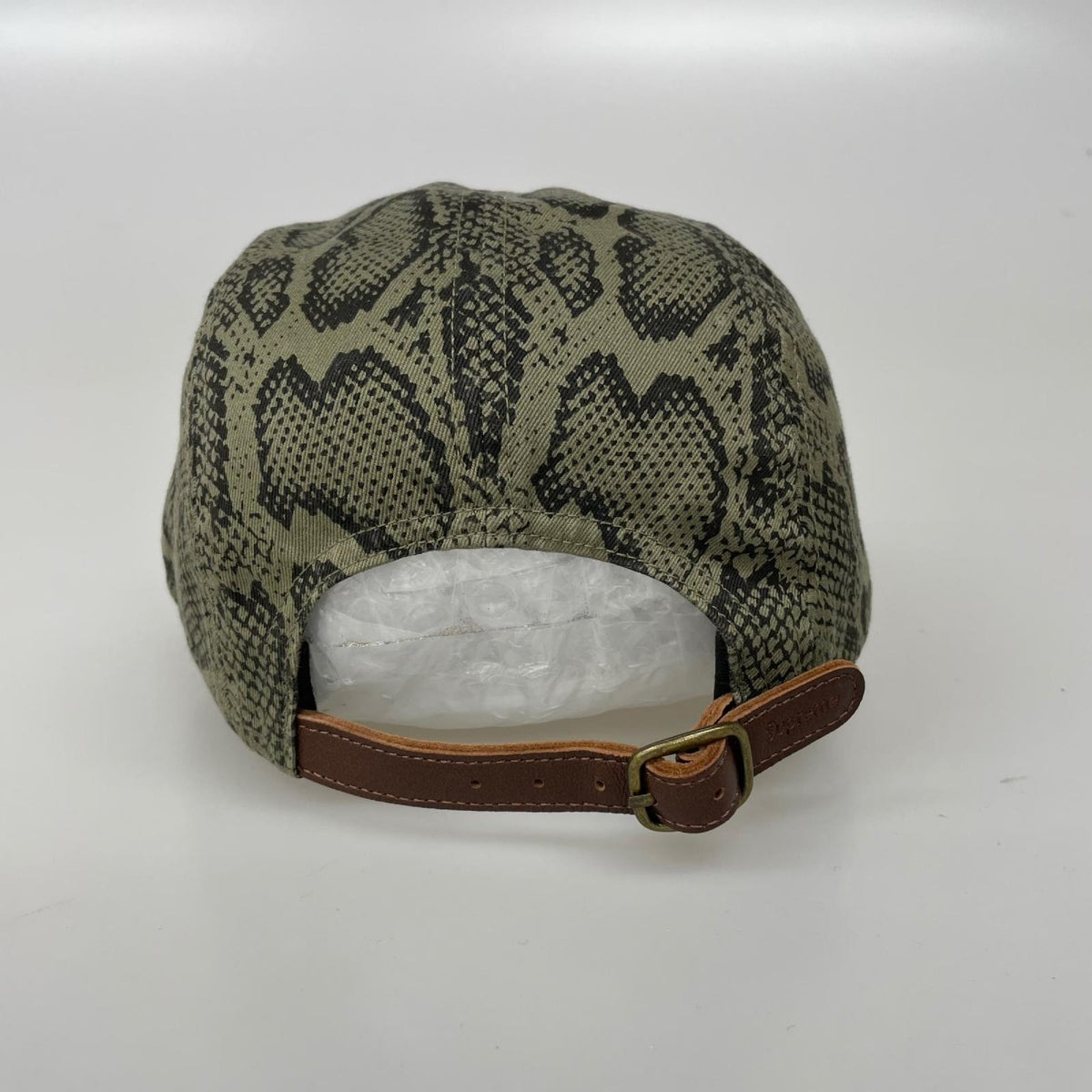 キャップ Washed chino twill camp cap カーキ