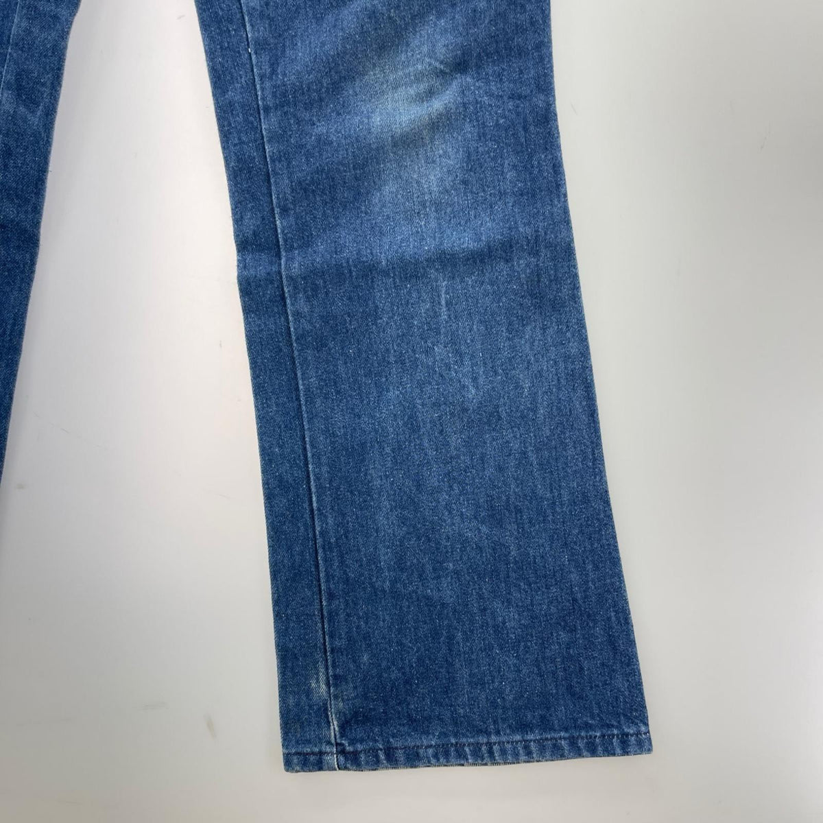 デニムパンツ Lee ﾍﾞﾙｷﾞｰ製 ﾌﾞｰﾂｶｯﾄﾃﾞﾆﾑ 42TALON 35/32 ブルー