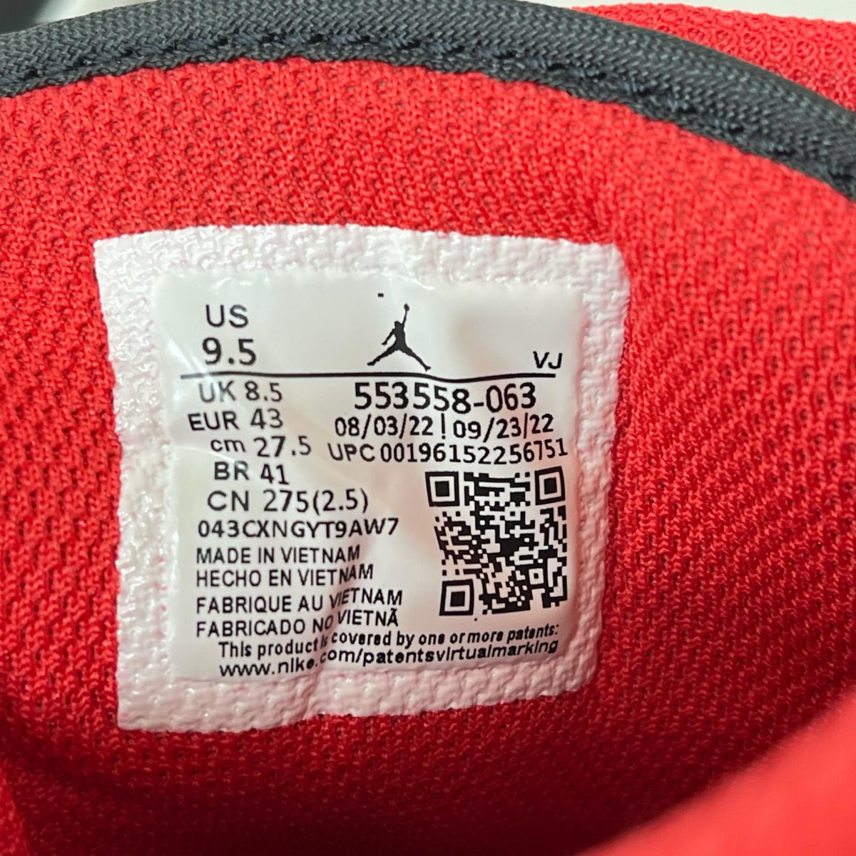 スニーカー AIR JORDAN1 LOW (27.5cm) 27.5cm (US9 1/2 UK9 EU45) ブラック