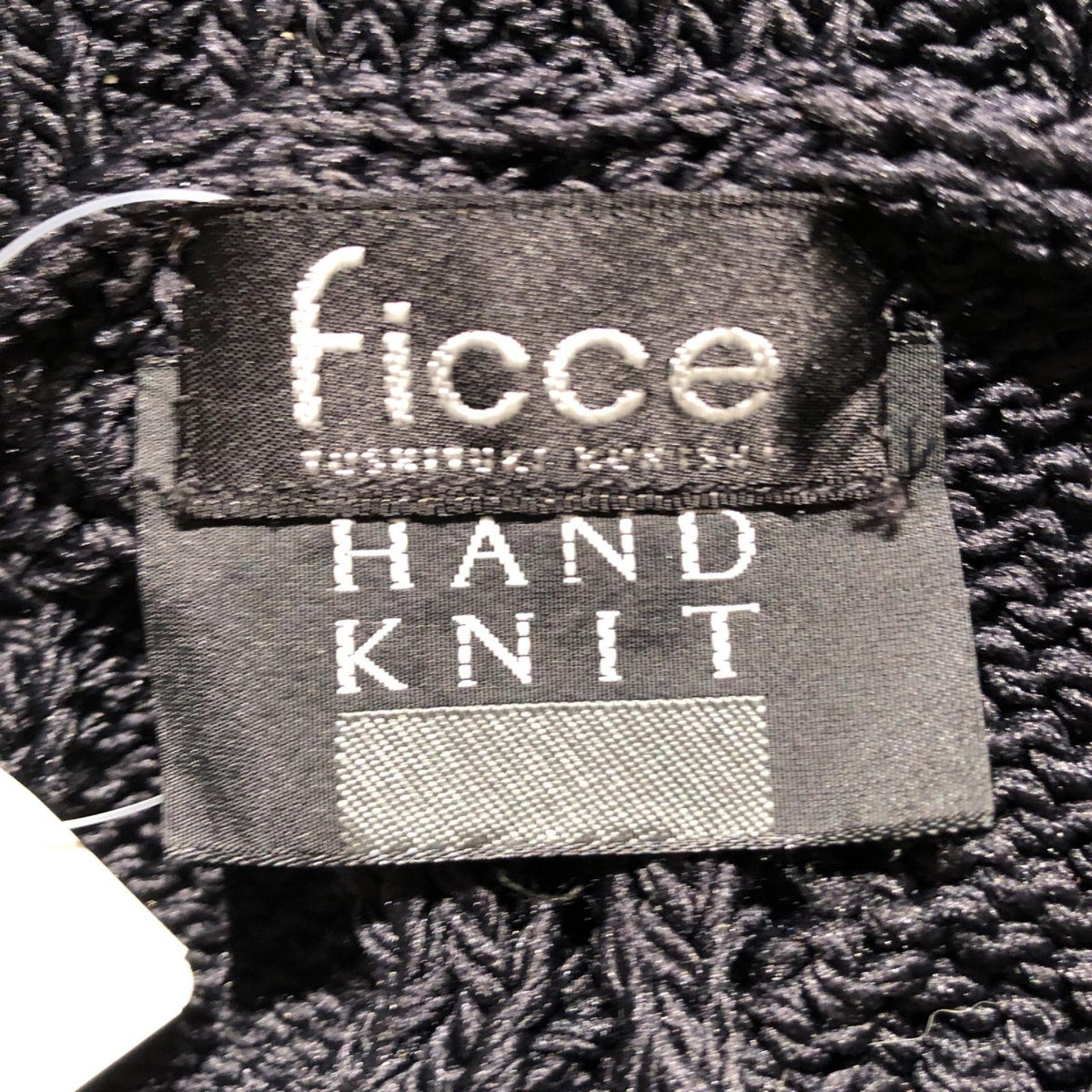 ジャケット FICCE HAND KNIT ZIP JACKET
