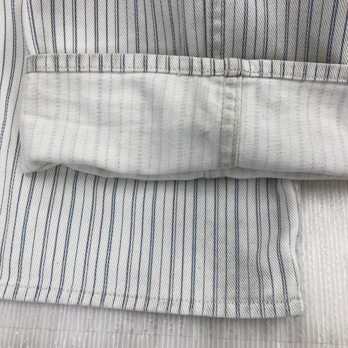 パンツ POLOJEANS　ｽﾄﾗｲﾌﾟ 34 ホワイト