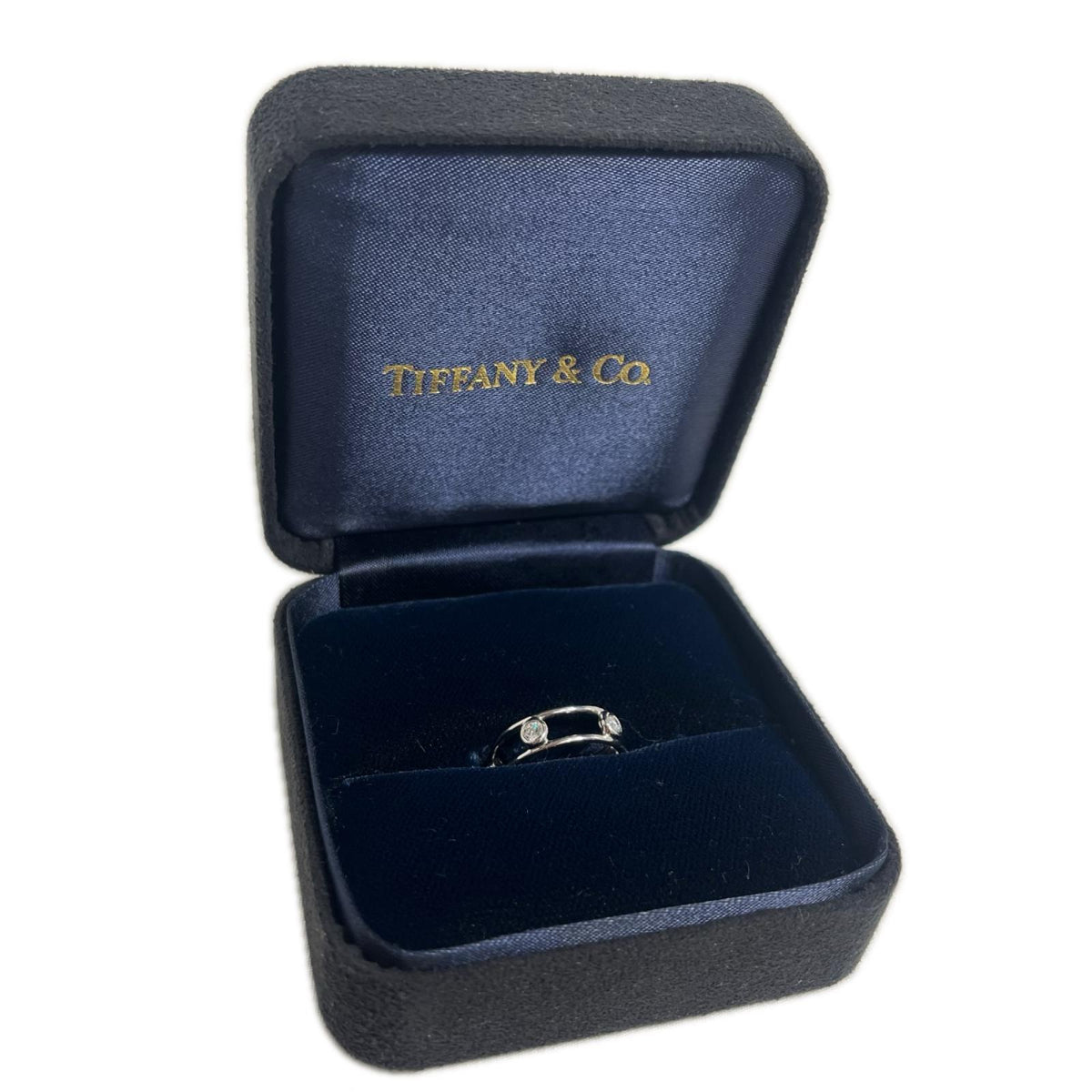 TIFFANY＆Co./ダブルワイヤー リング/Pt950